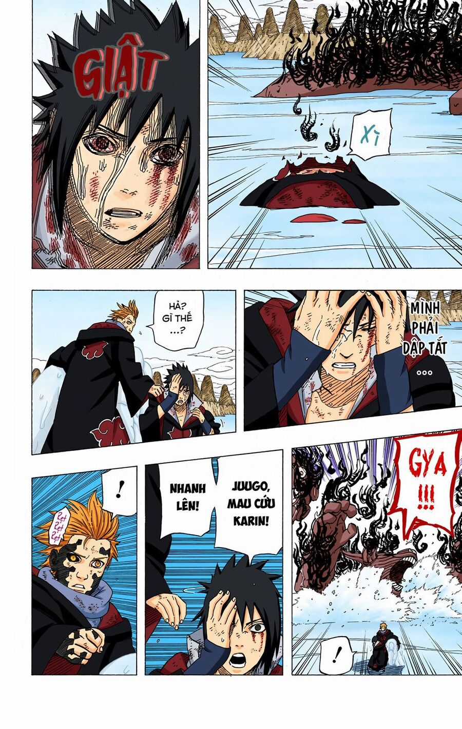 Naruto Full Màu Chapter 415 trang 7