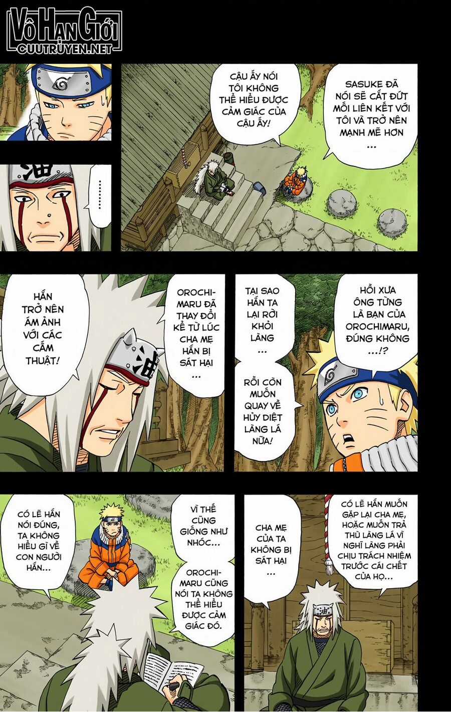 Naruto Full Màu Chapter 416 trang 7