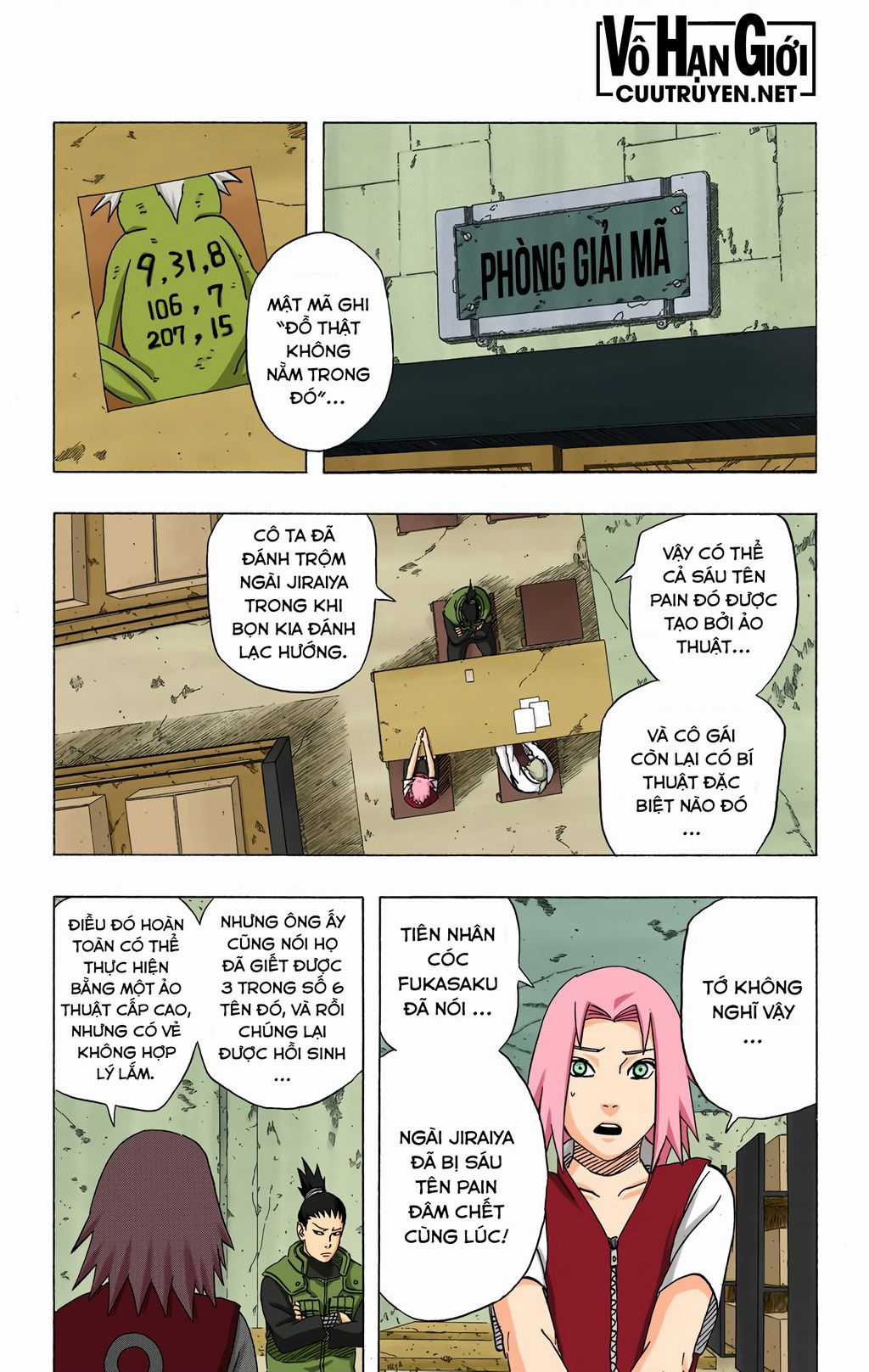 Naruto Full Màu Chapter 418 trang 11
