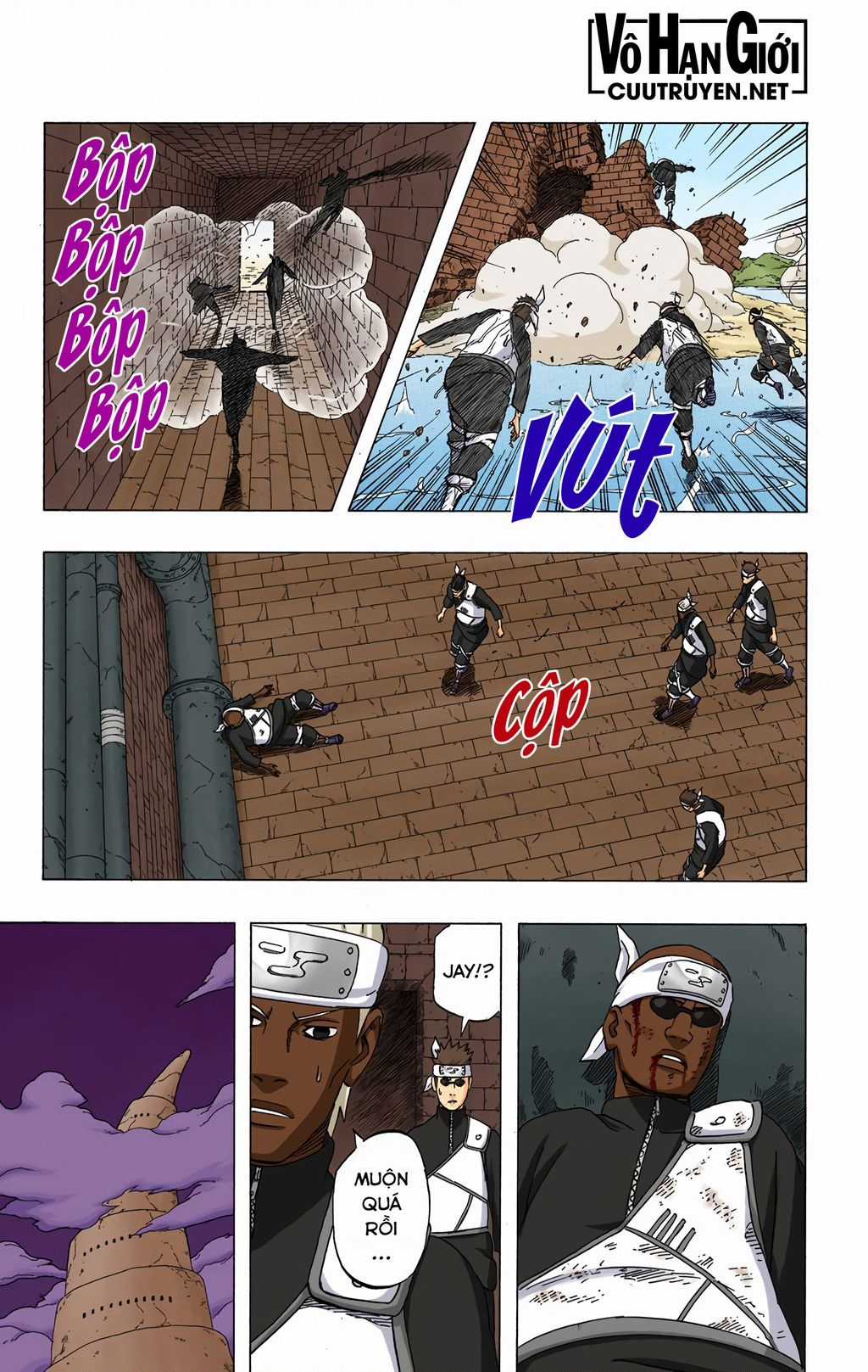 Naruto Full Màu Chapter 418 trang 9