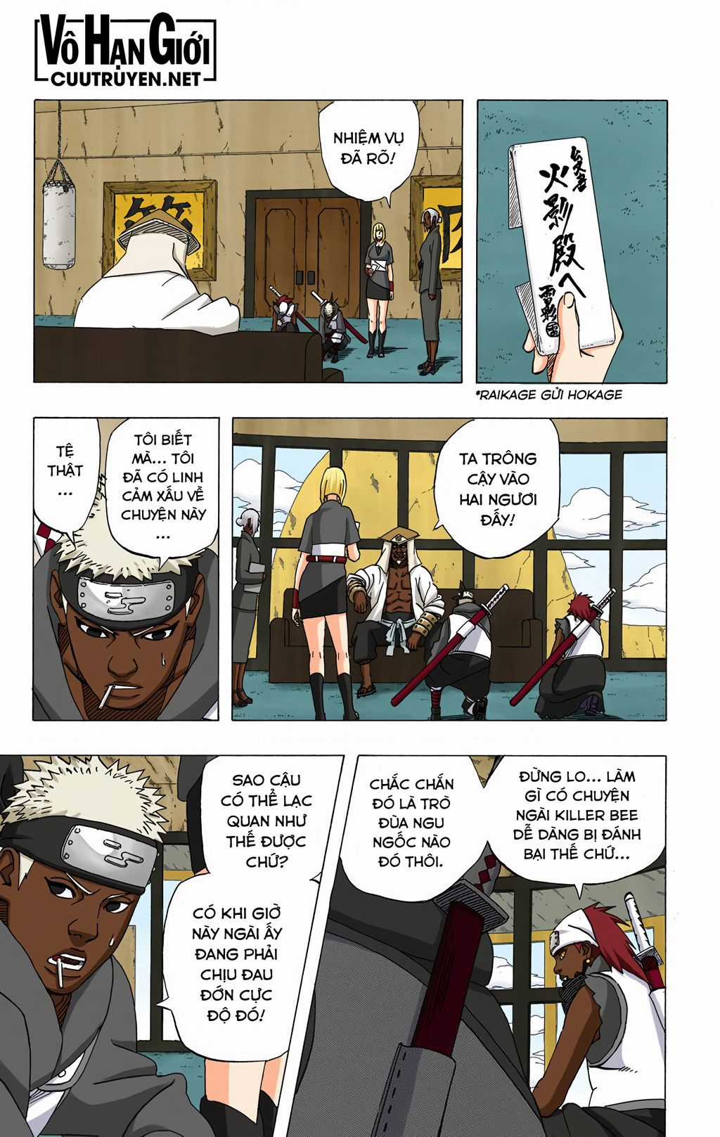 Naruto Full Màu Chapter 419 trang 9