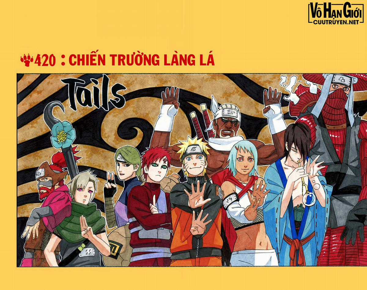 Naruto Full Màu Chapter 420 trang 3
