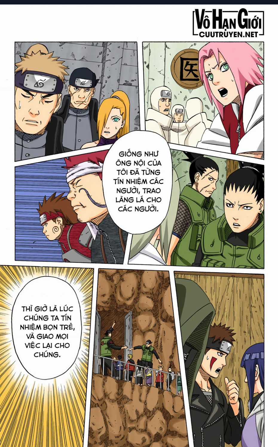 Naruto Full Màu Chapter 421 trang 11