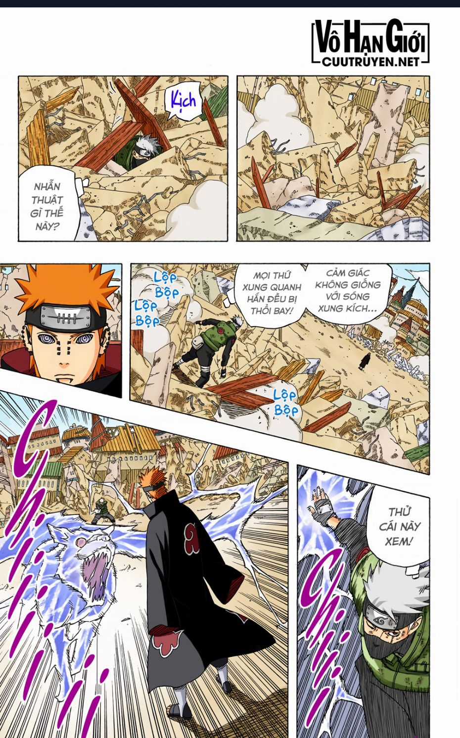 Naruto Full Màu Chapter 421 trang 13
