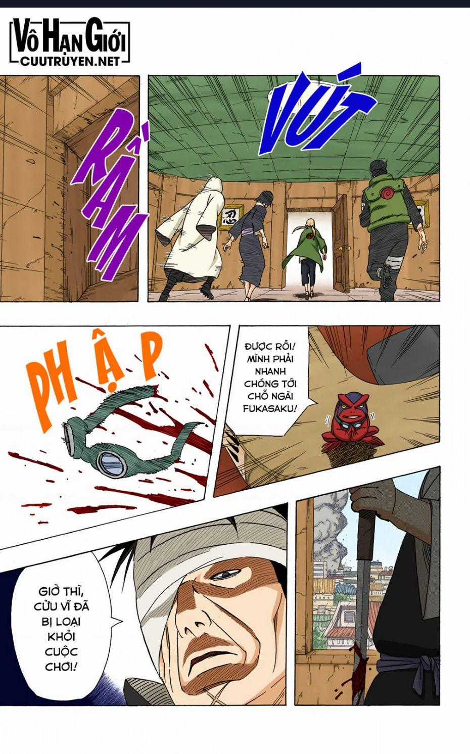 Naruto Full Màu Chapter 421 trang 17