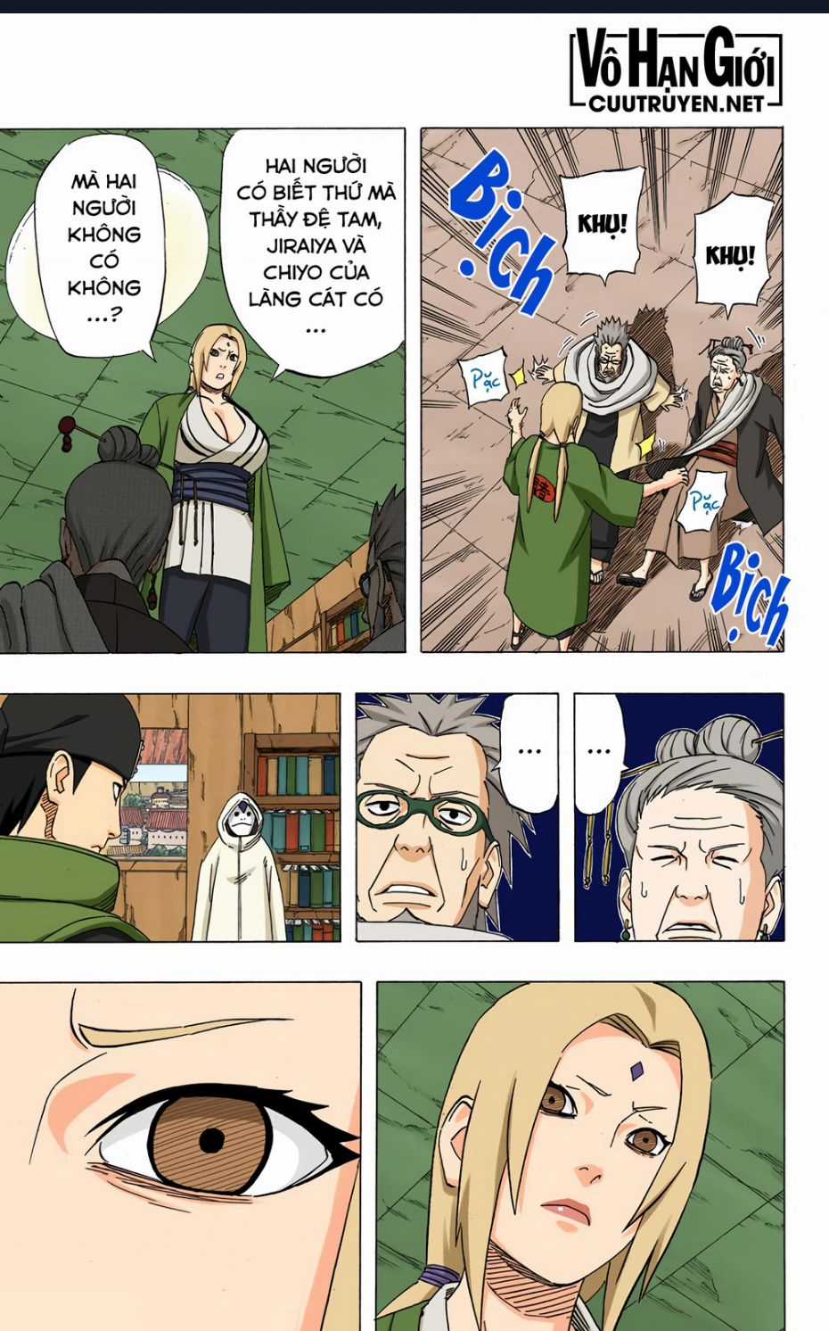 Naruto Full Màu Chapter 421 trang 9