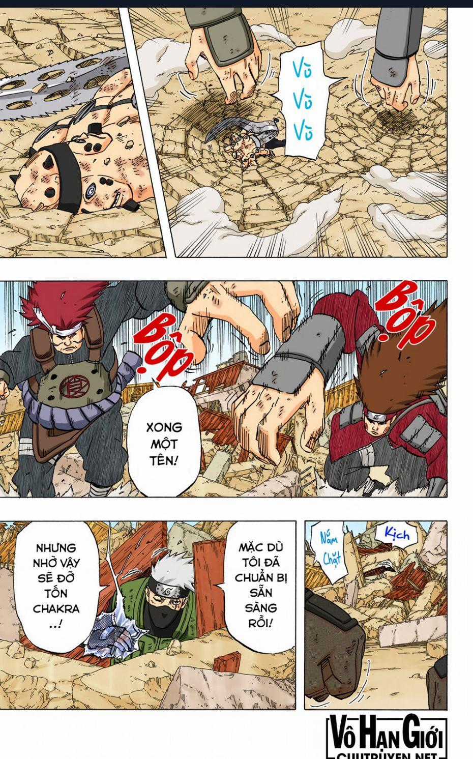 Naruto Full Màu Chapter 422 trang 16
