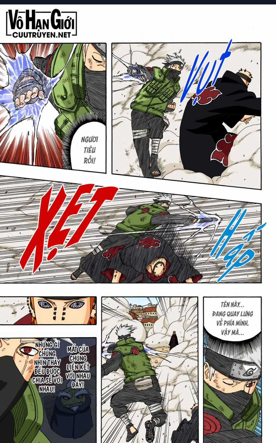 Naruto Full Màu Chapter 422 trang 8
