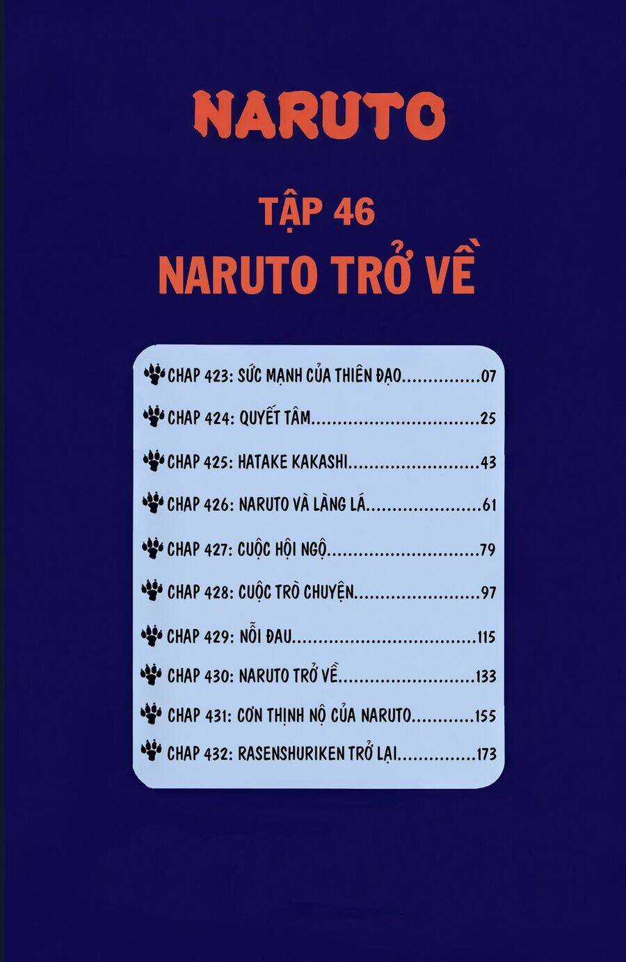 Naruto Full Màu Chapter 423 trang 4