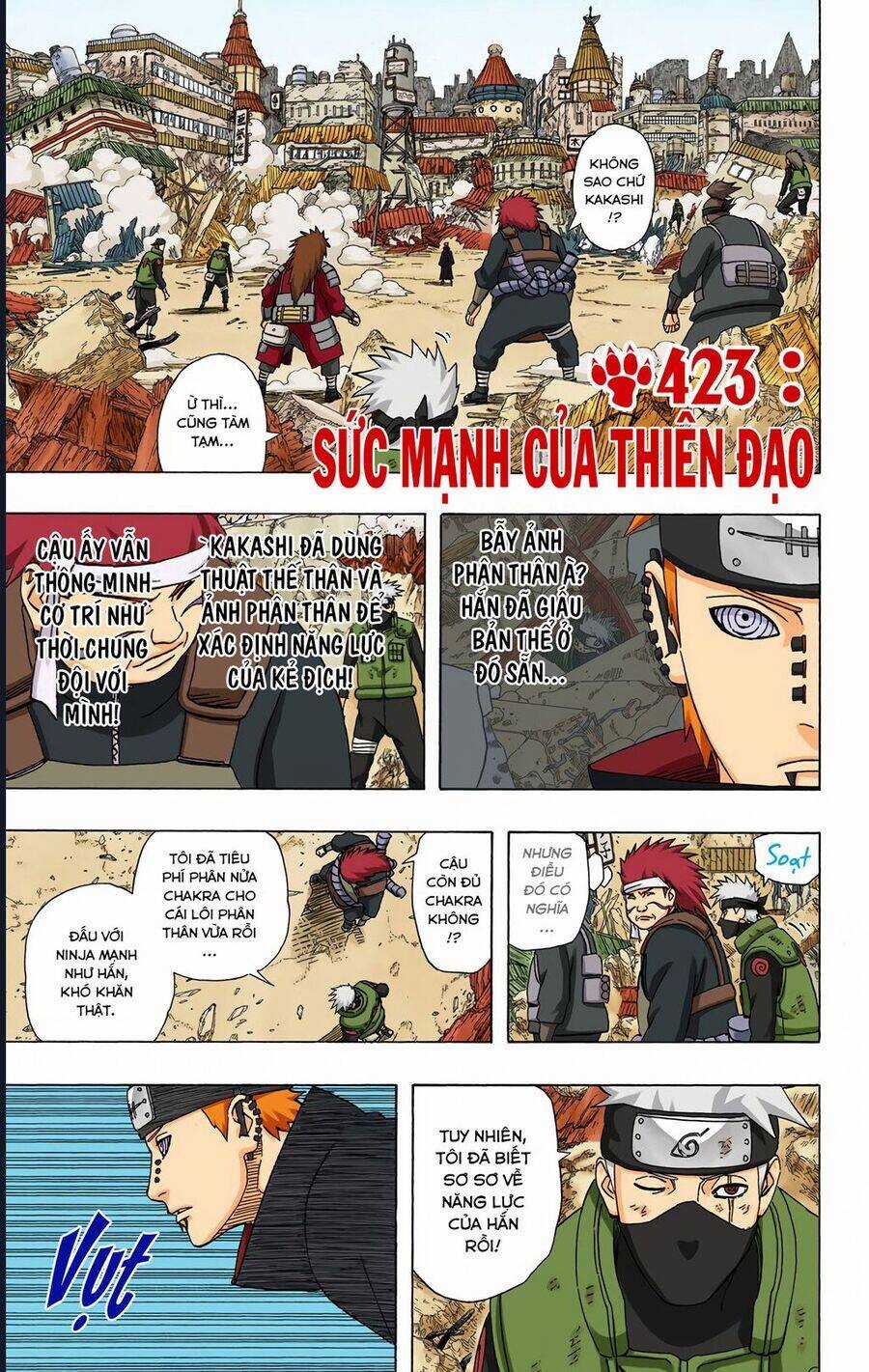Naruto Full Màu Chapter 423 trang 5
