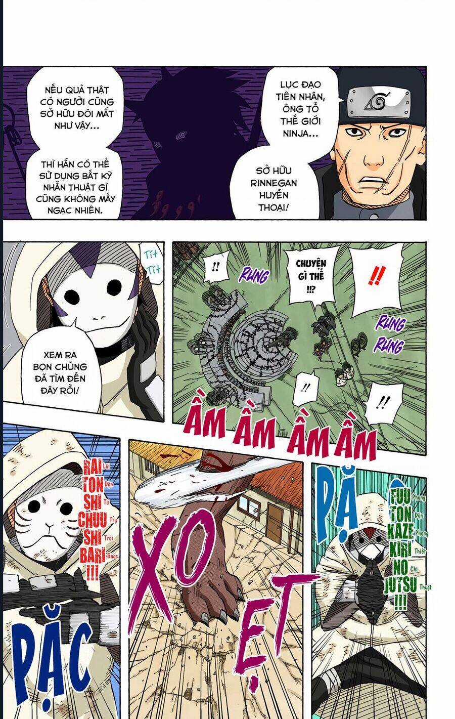 Naruto Full Màu Chapter 425 trang 9