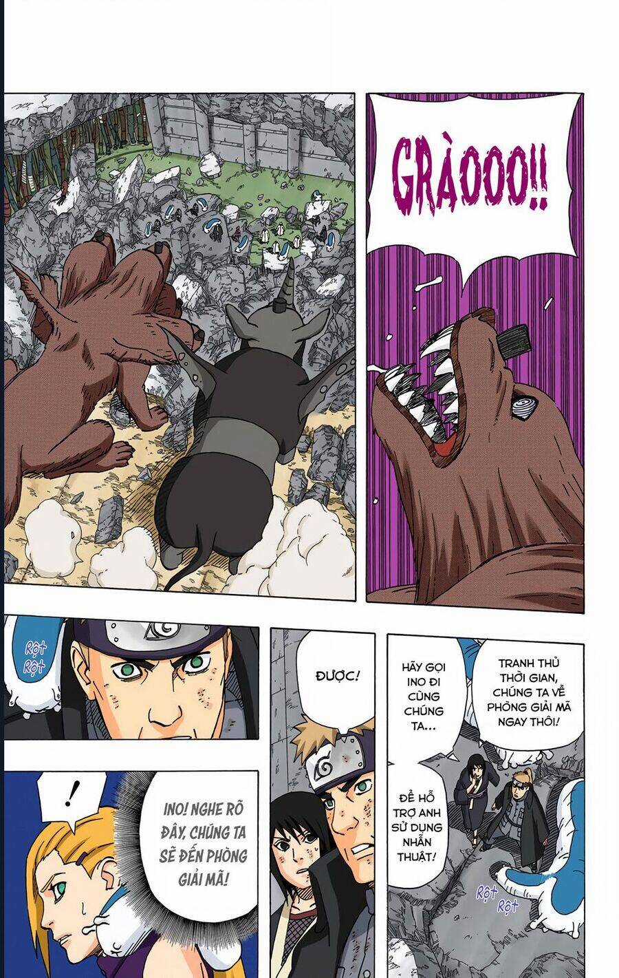 Naruto Full Màu Chapter 426 trang 7