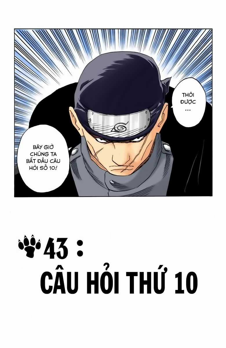 Naruto Full Màu Chapter 43 trang 1