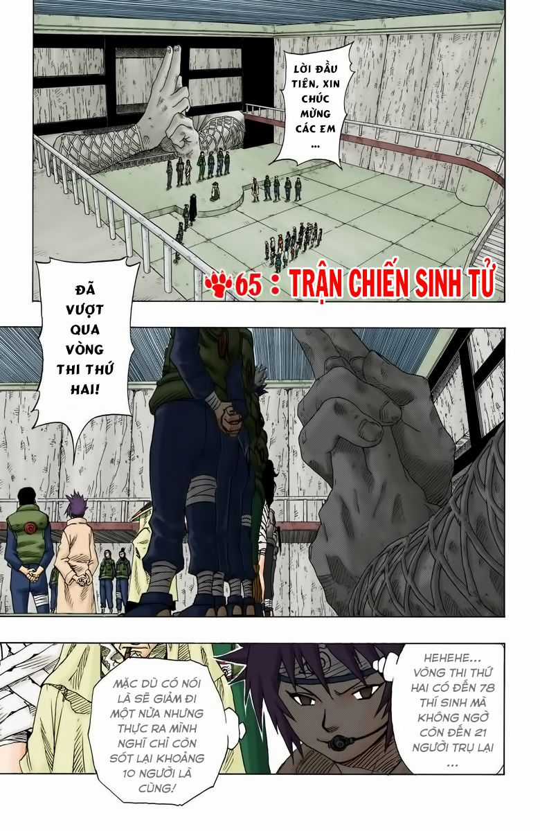 Naruto Full Màu Chapter 65 trang 1