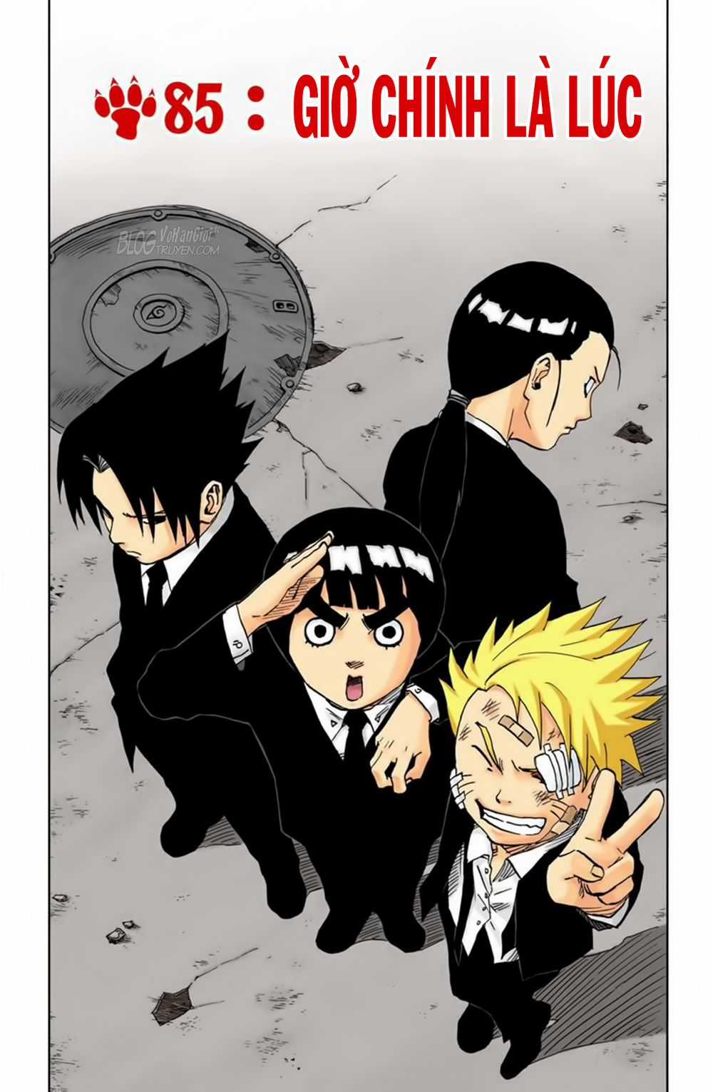 Naruto Full Màu Chapter 85 trang 1