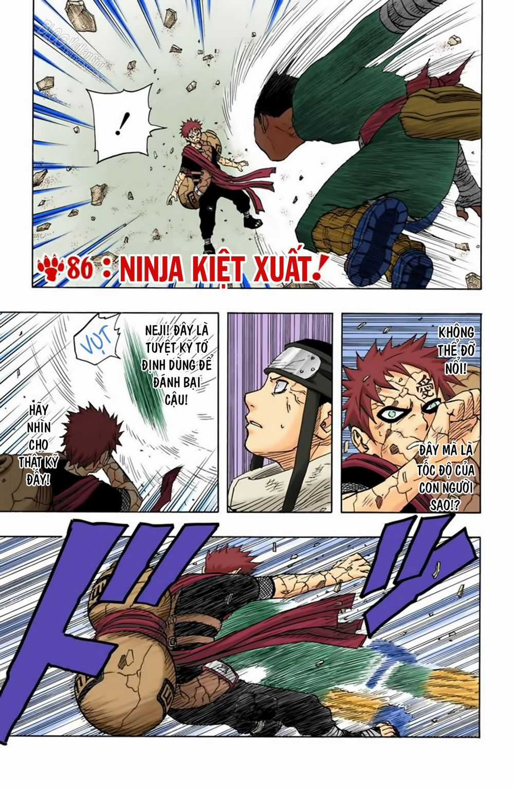 Naruto Full Màu Chapter 86 trang 1