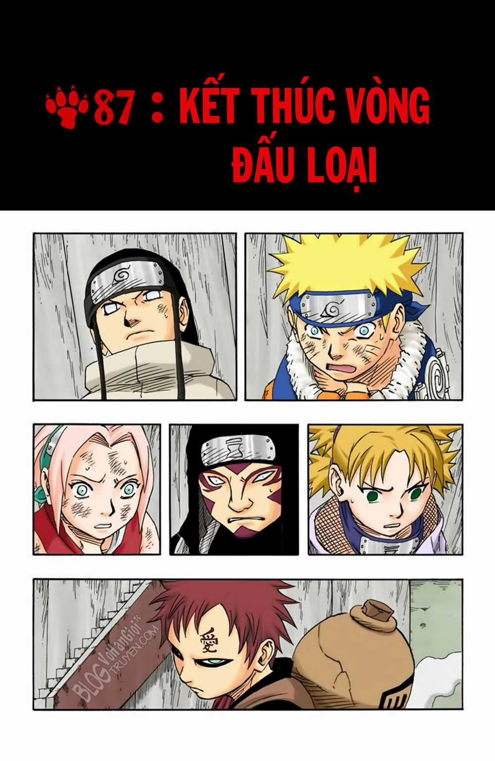 Naruto Full Màu Chapter 87 trang 1