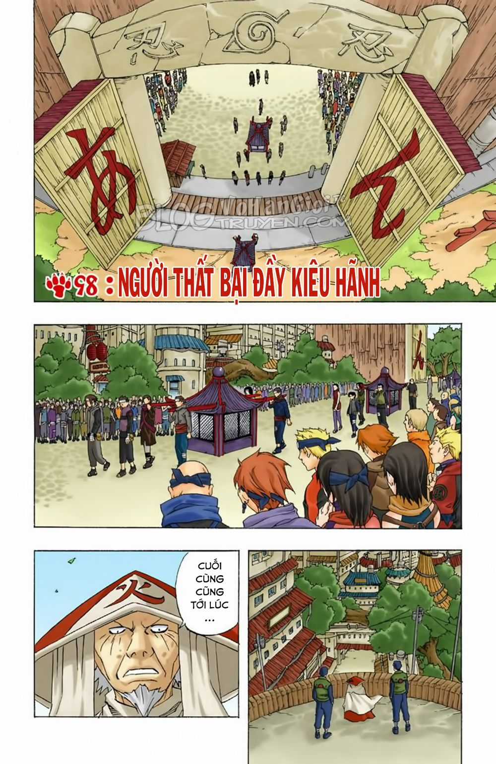 Naruto Full Màu Chapter 98 trang 1