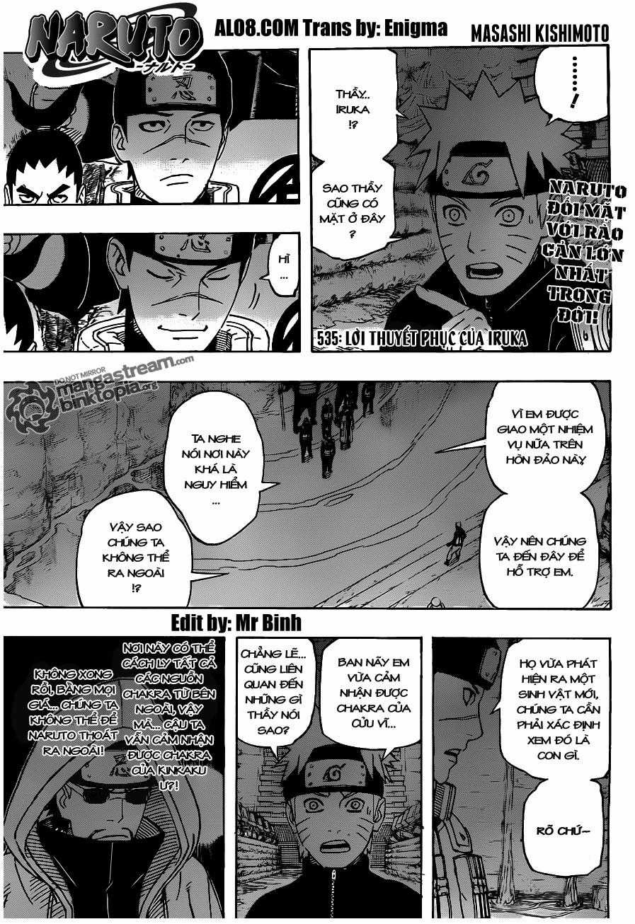 Naruto Chương 535 trang 1