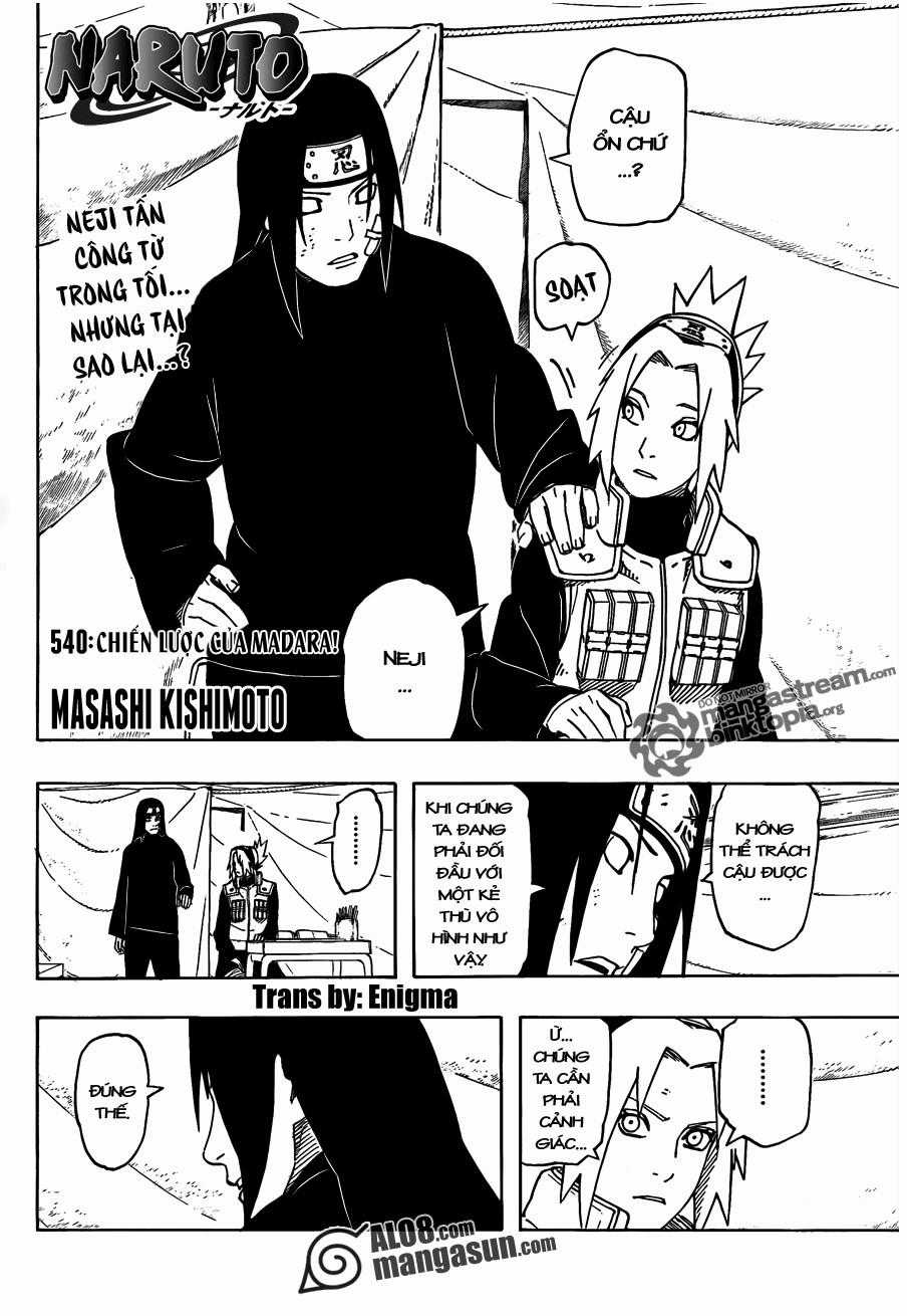 Naruto Chương 540 trang 1