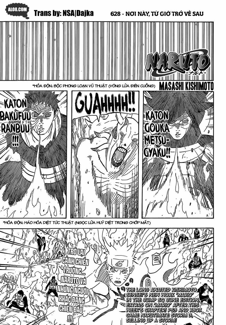 Naruto Chương 628 trang 1