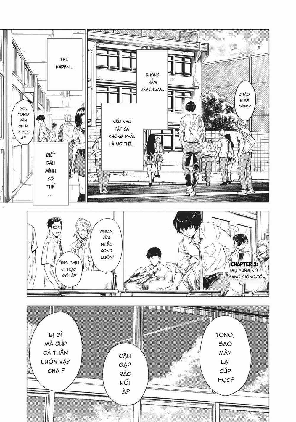 Natsu E No Tonneru, Sayonara No Deguchi Gunjou Chapter 3 trang 2