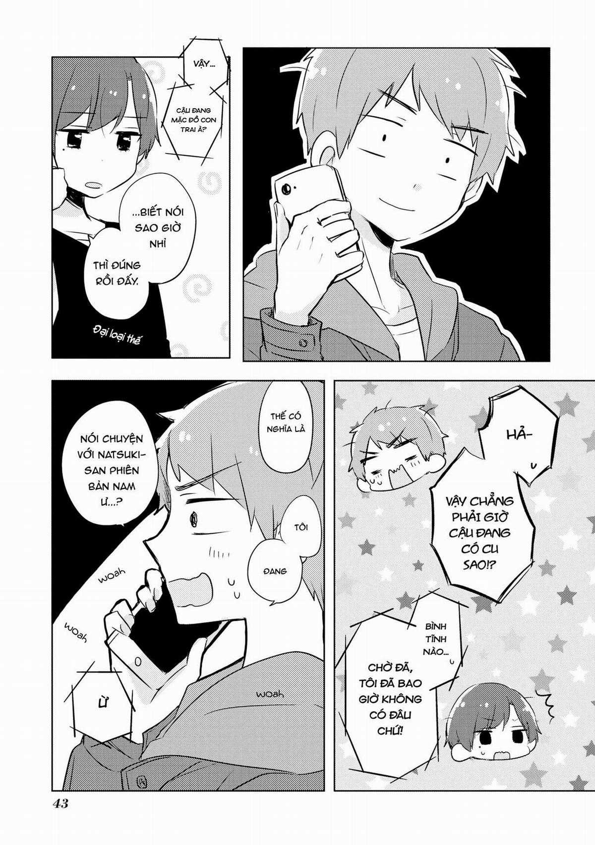 Natsuki-Kun Wa Kyou Mo Kirei Chapter 10 trang 2