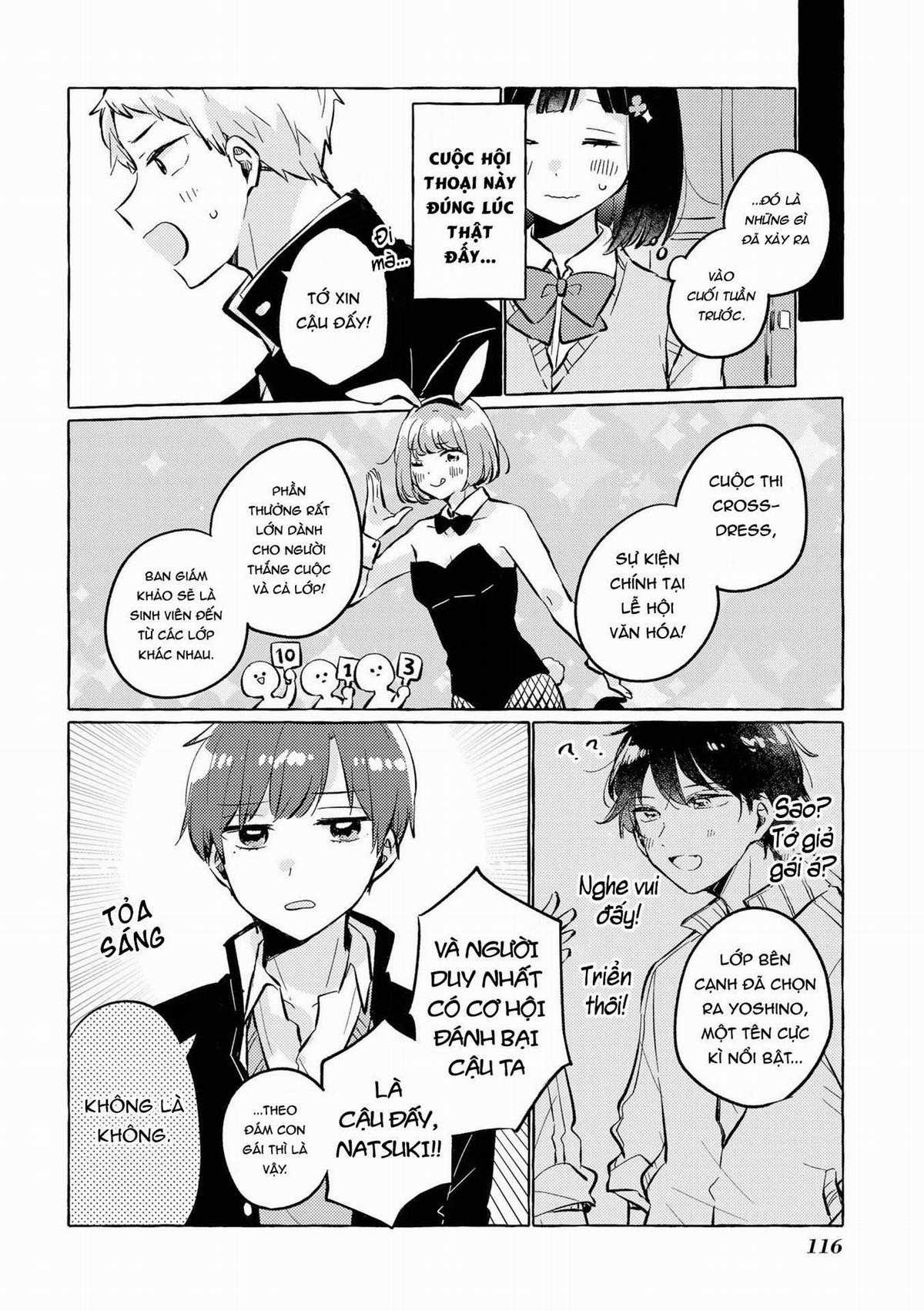 Natsuki-Kun Wa Kyou Mo Kirei Chapter 14 trang 5