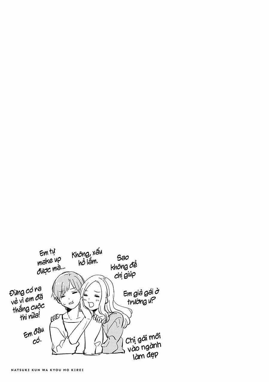 Natsuki-Kun Wa Kyou Mo Kirei Chapter 15 trang 16