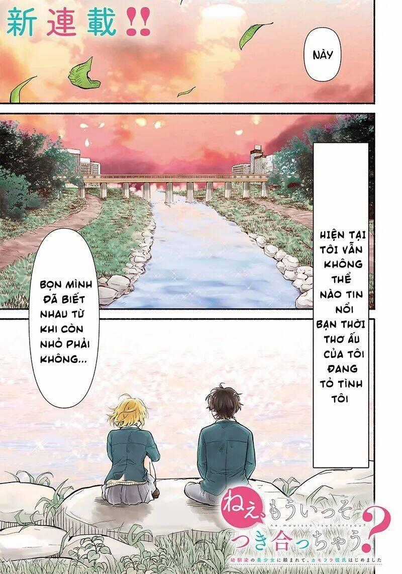 Nee, Mou Isso Tsukiacchau? Osananajimi No Bishoujo Ni Tanomarete, Camo Kareshi Hajimemashita Chương 1 trang 0