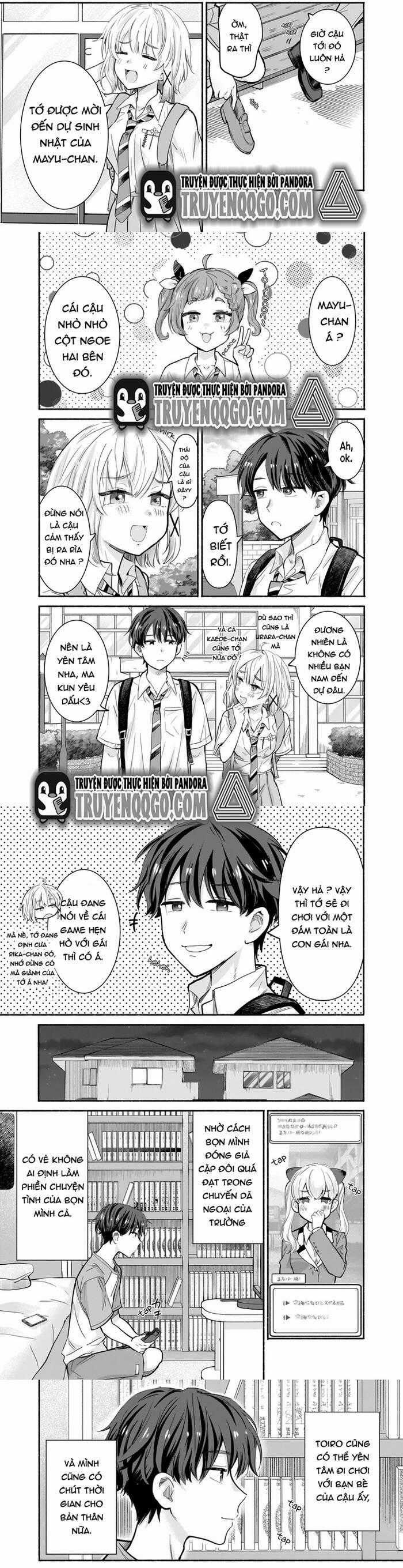 Nee, Mou Isso Tsukiacchau? Osananajimi No Bishoujo Ni Tanomarete, Camo Kareshi Hajimemashita Chương 24 trang 1