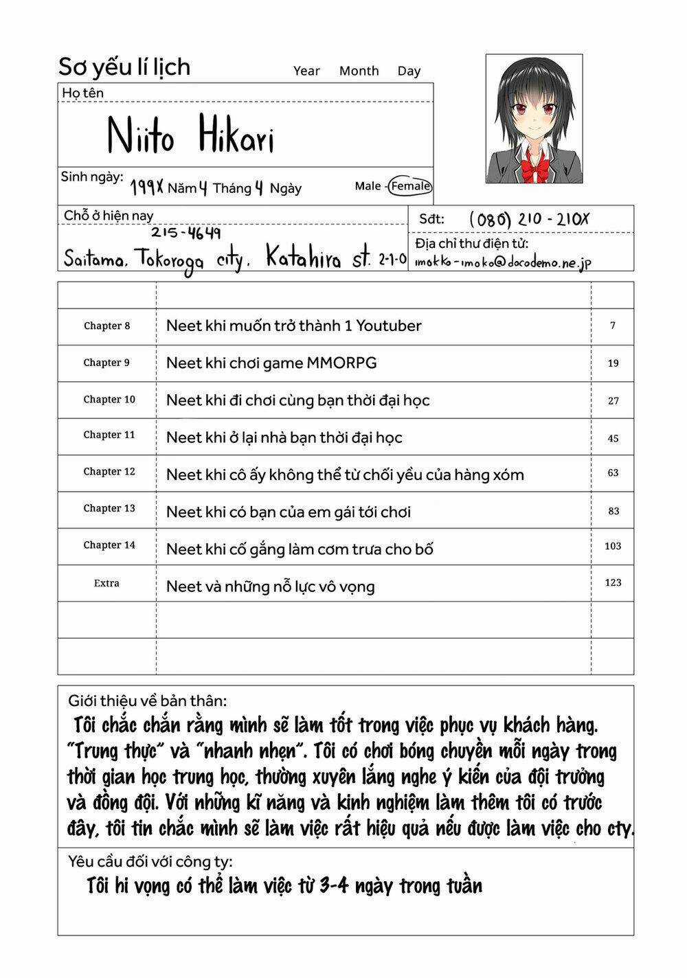 NEET-CHAN Chapter 13.5 trang 5