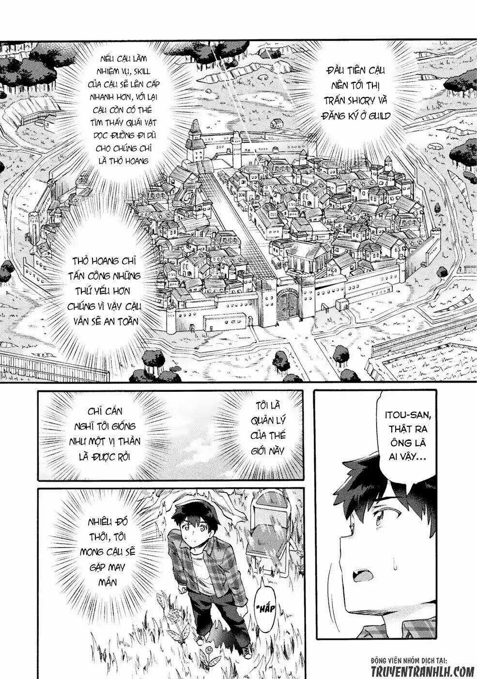 Neet Dakedo Hello Work Ni Ittara Isekai Ni Tsuretekareta Chapter 1 trang 14