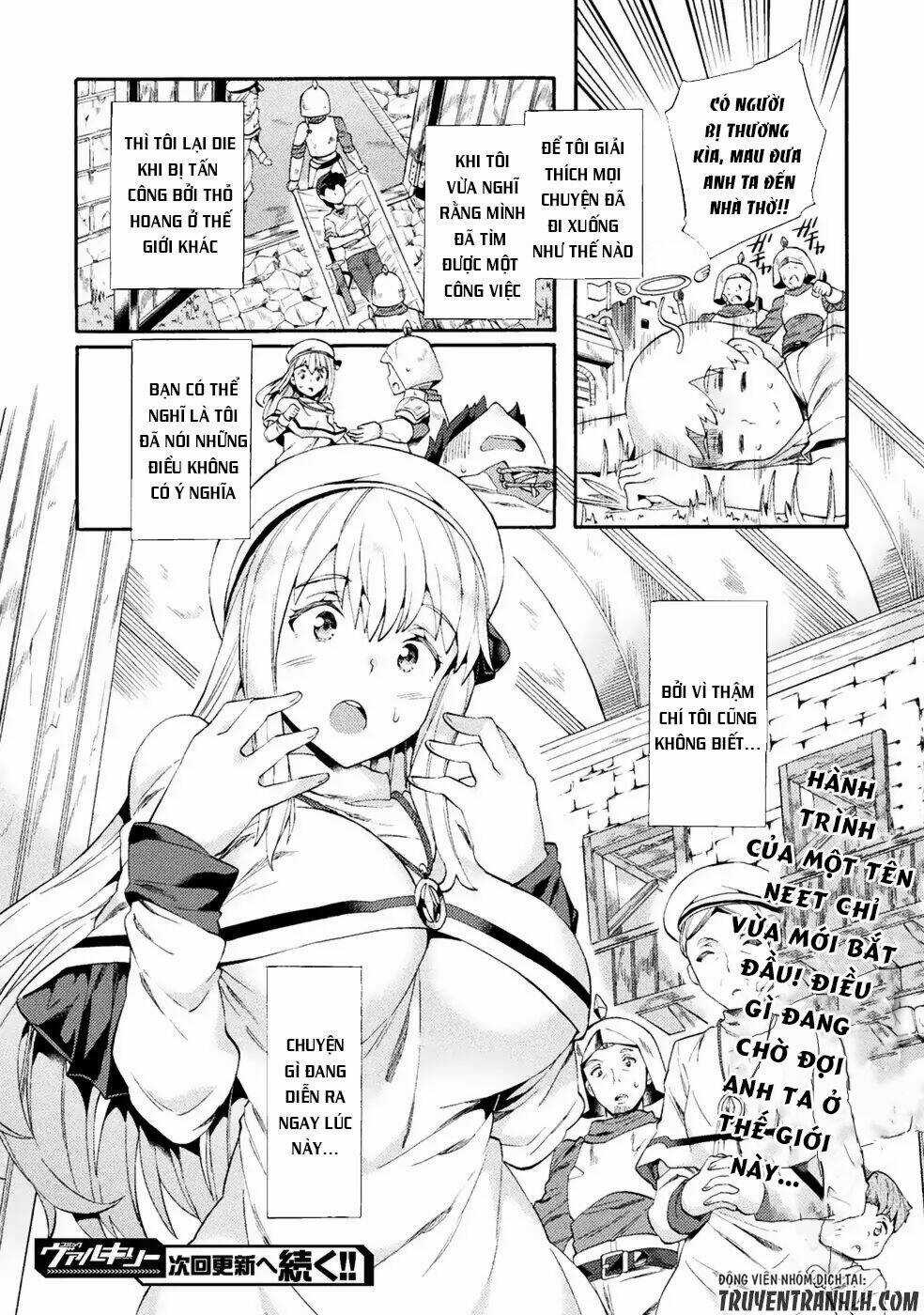 Neet Dakedo Hello Work Ni Ittara Isekai Ni Tsuretekareta Chapter 1 trang 26