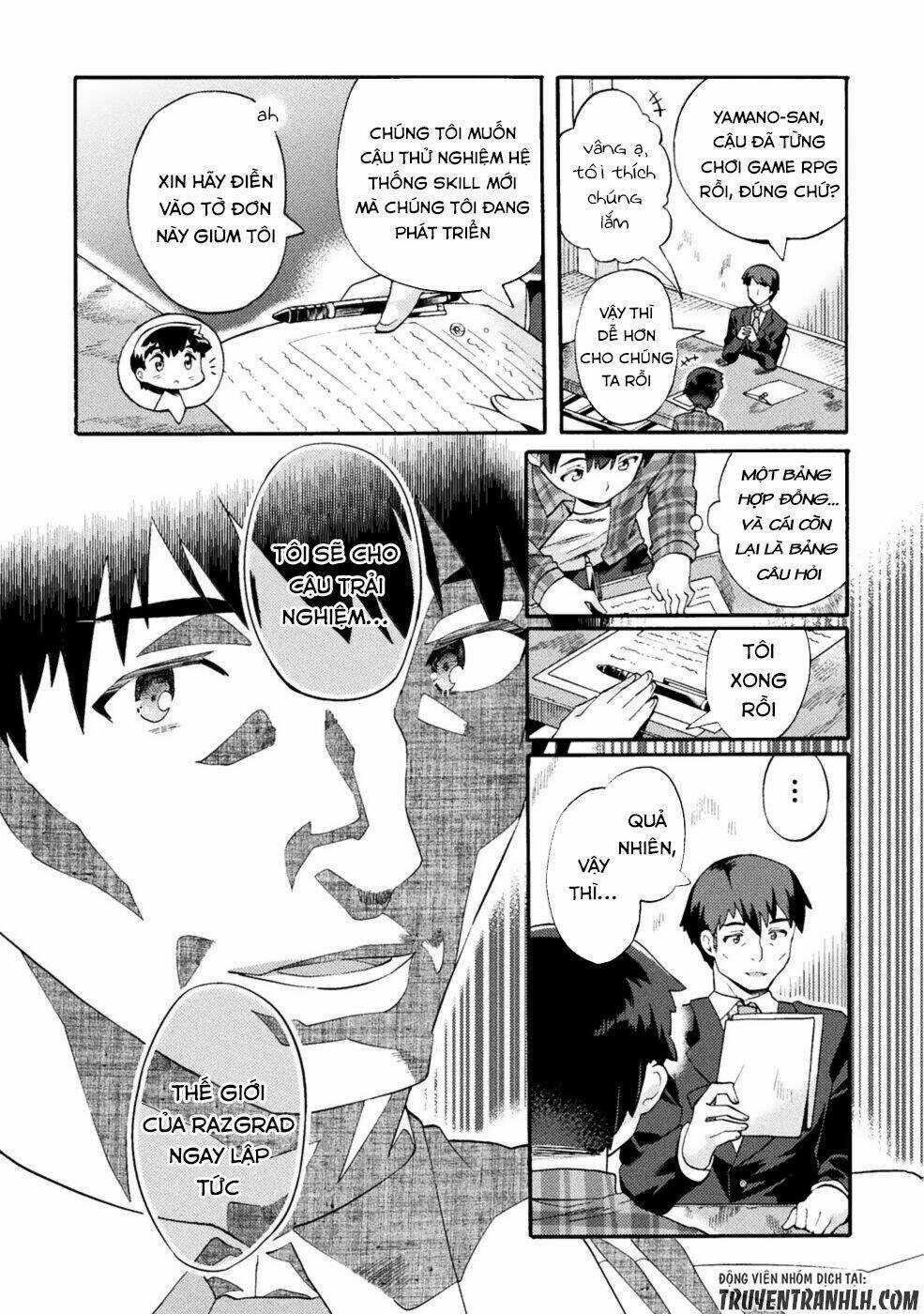 Neet Dakedo Hello Work Ni Ittara Isekai Ni Tsuretekareta Chapter 1 trang 8