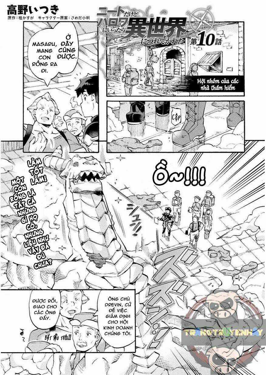 Neet Dakedo Hello Work Ni Ittara Isekai Ni Tsuretekareta Chapter 10 trang 2