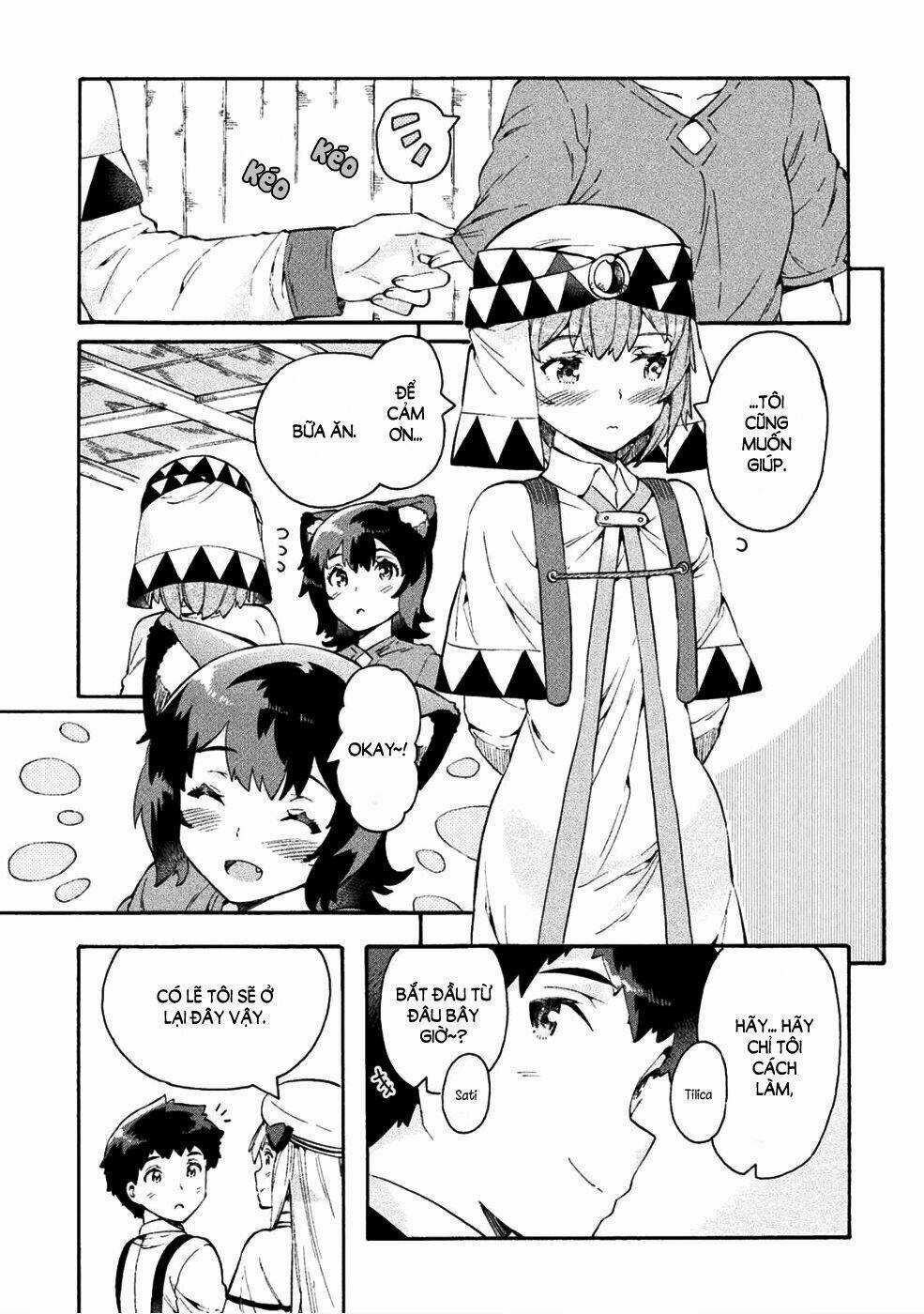 Neet Dakedo Hello Work Ni Ittara Isekai Ni Tsuretekareta Chapter 12 trang 13