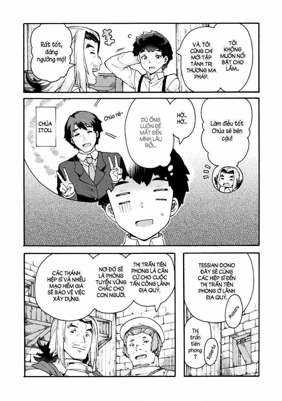 Neet Dakedo Hello Work Ni Ittara Isekai Ni Tsuretekareta Chapter 13 trang 10