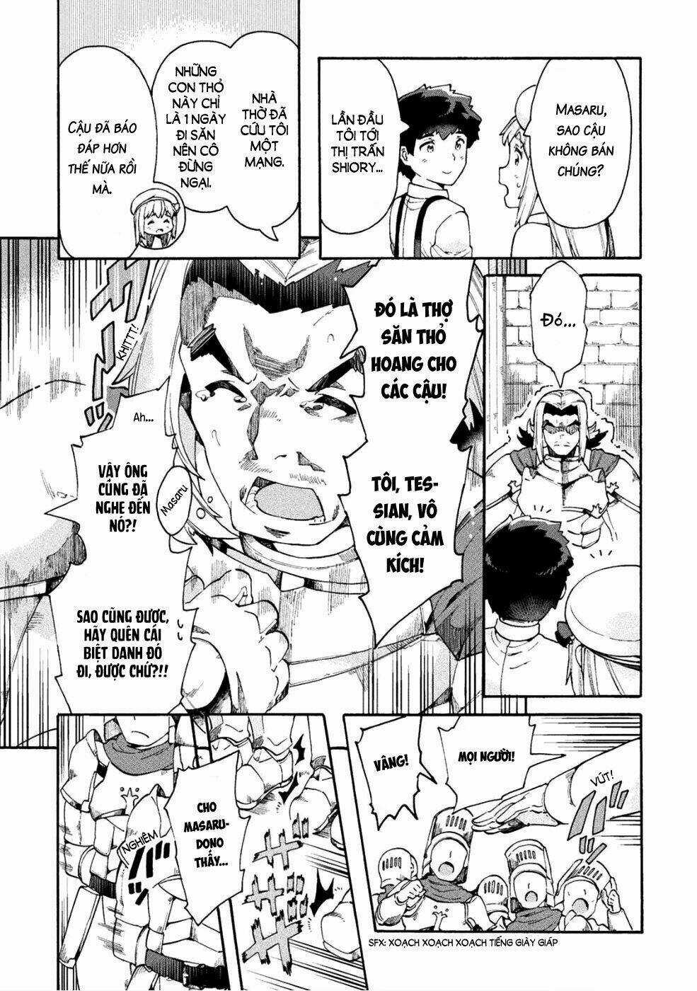 Neet Dakedo Hello Work Ni Ittara Isekai Ni Tsuretekareta Chapter 13 trang 12
