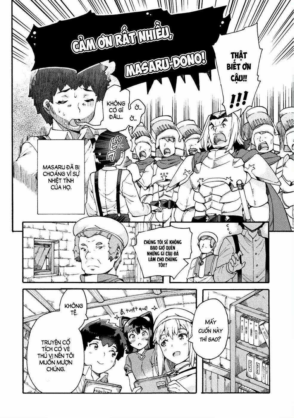 Neet Dakedo Hello Work Ni Ittara Isekai Ni Tsuretekareta Chapter 13 trang 13