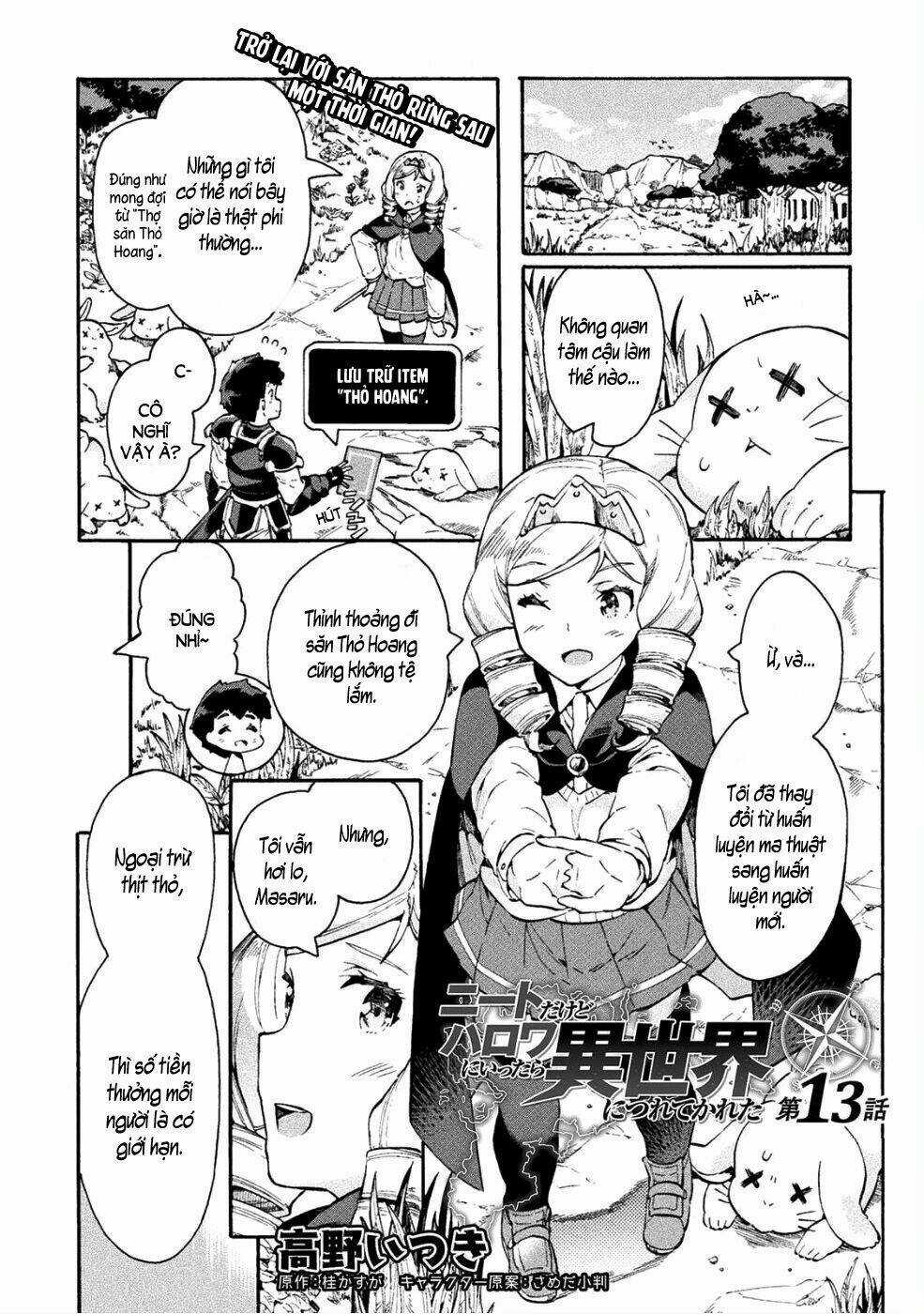 Neet Dakedo Hello Work Ni Ittara Isekai Ni Tsuretekareta Chapter 13 trang 2