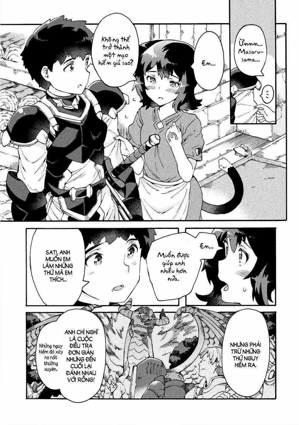 Neet Dakedo Hello Work Ni Ittara Isekai Ni Tsuretekareta Chapter 13 trang 6
