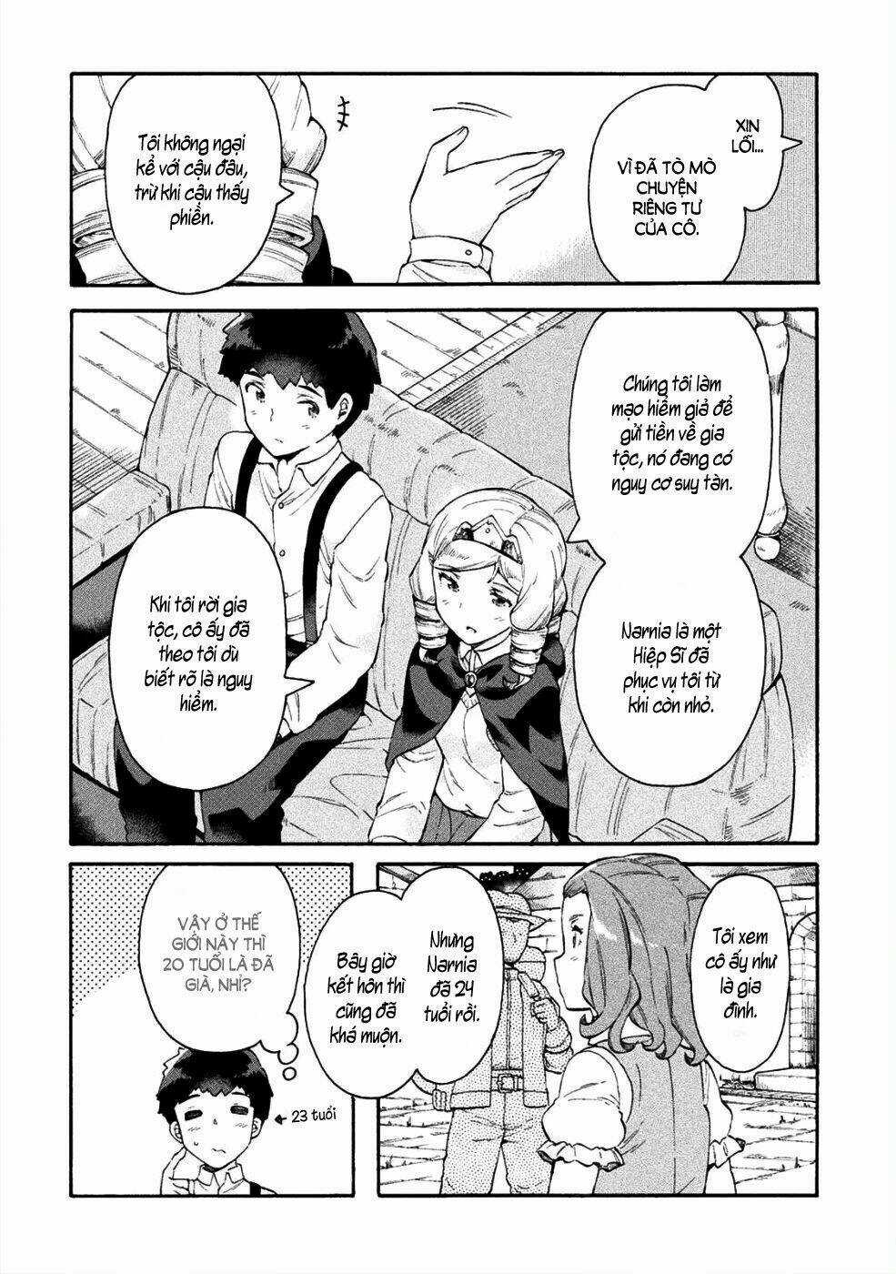 Neet Dakedo Hello Work Ni Ittara Isekai Ni Tsuretekareta Chapter 14 trang 8