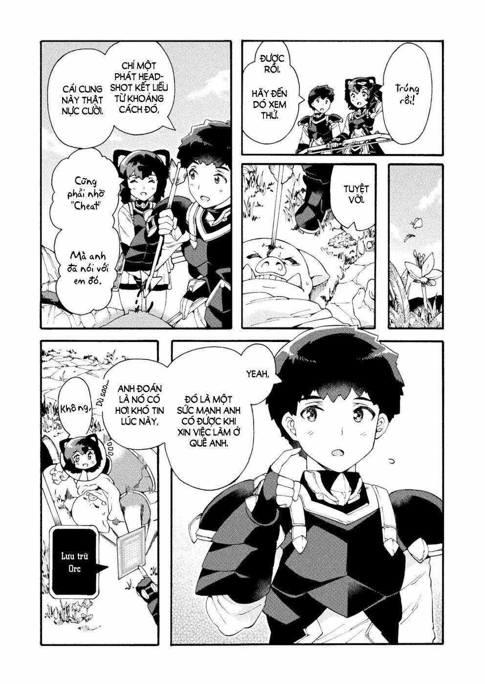 Neet Dakedo Hello Work Ni Ittara Isekai Ni Tsuretekareta Chapter 17 trang 9