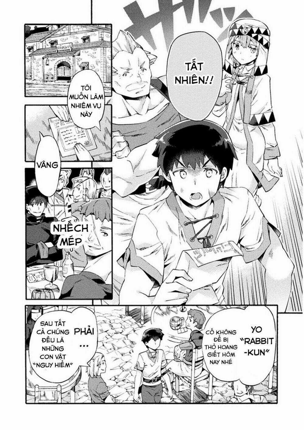 Neet Dakedo Hello Work Ni Ittara Isekai Ni Tsuretekareta Chapter 3 trang 12