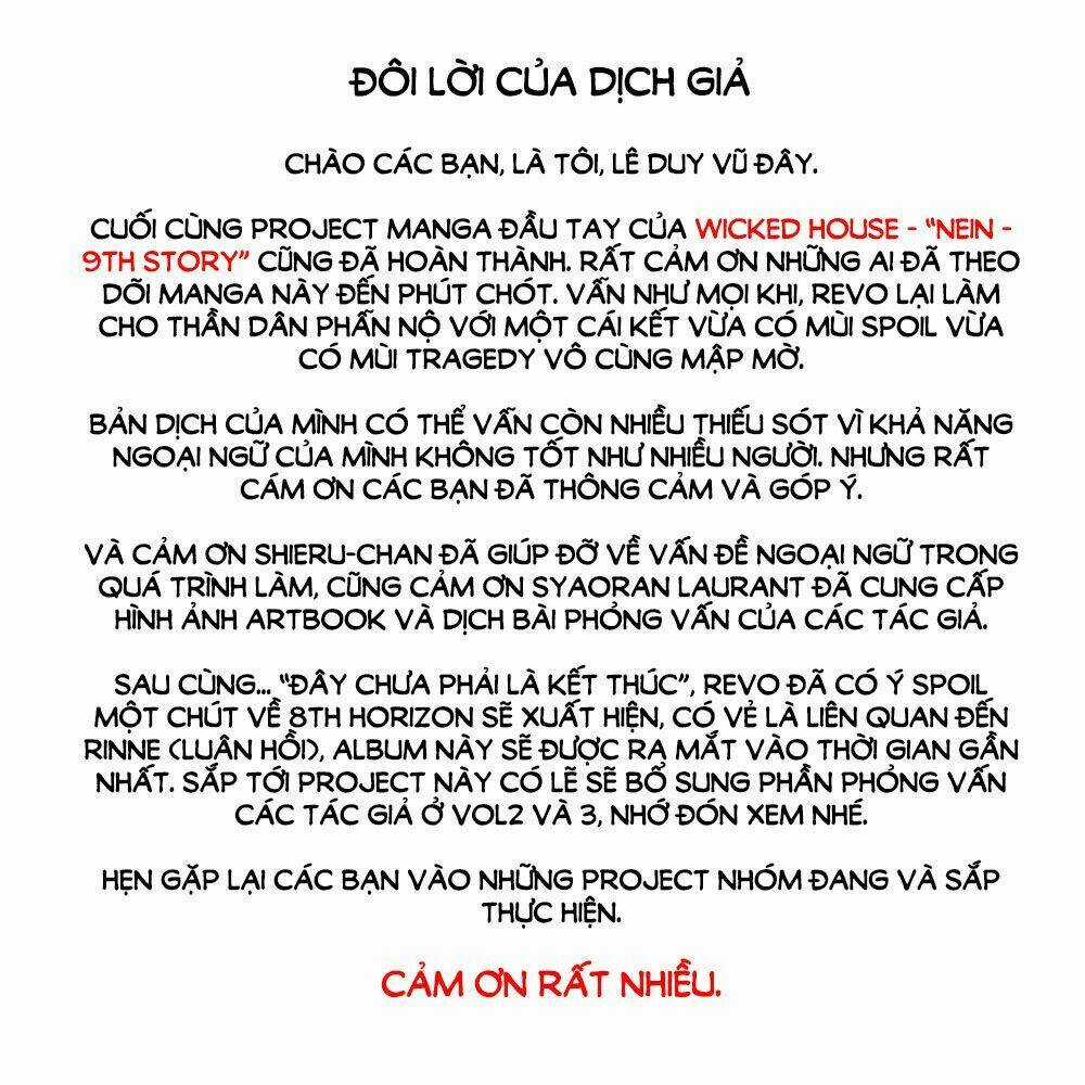 Nein ~ 9th Story ~ Chapter 14 trang 31