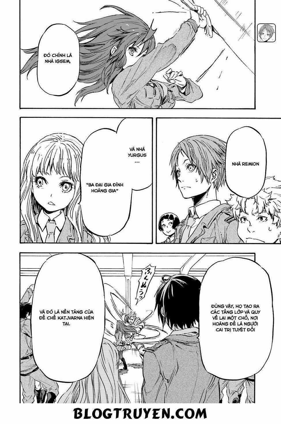 Nejimaki Seirei Senki - Tenkyou No Alderamin Chapter 15 trang 22
