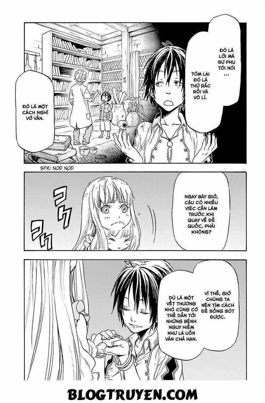 Nejimaki Seirei Senki - Tenkyou No Alderamin Chapter 4 trang 30