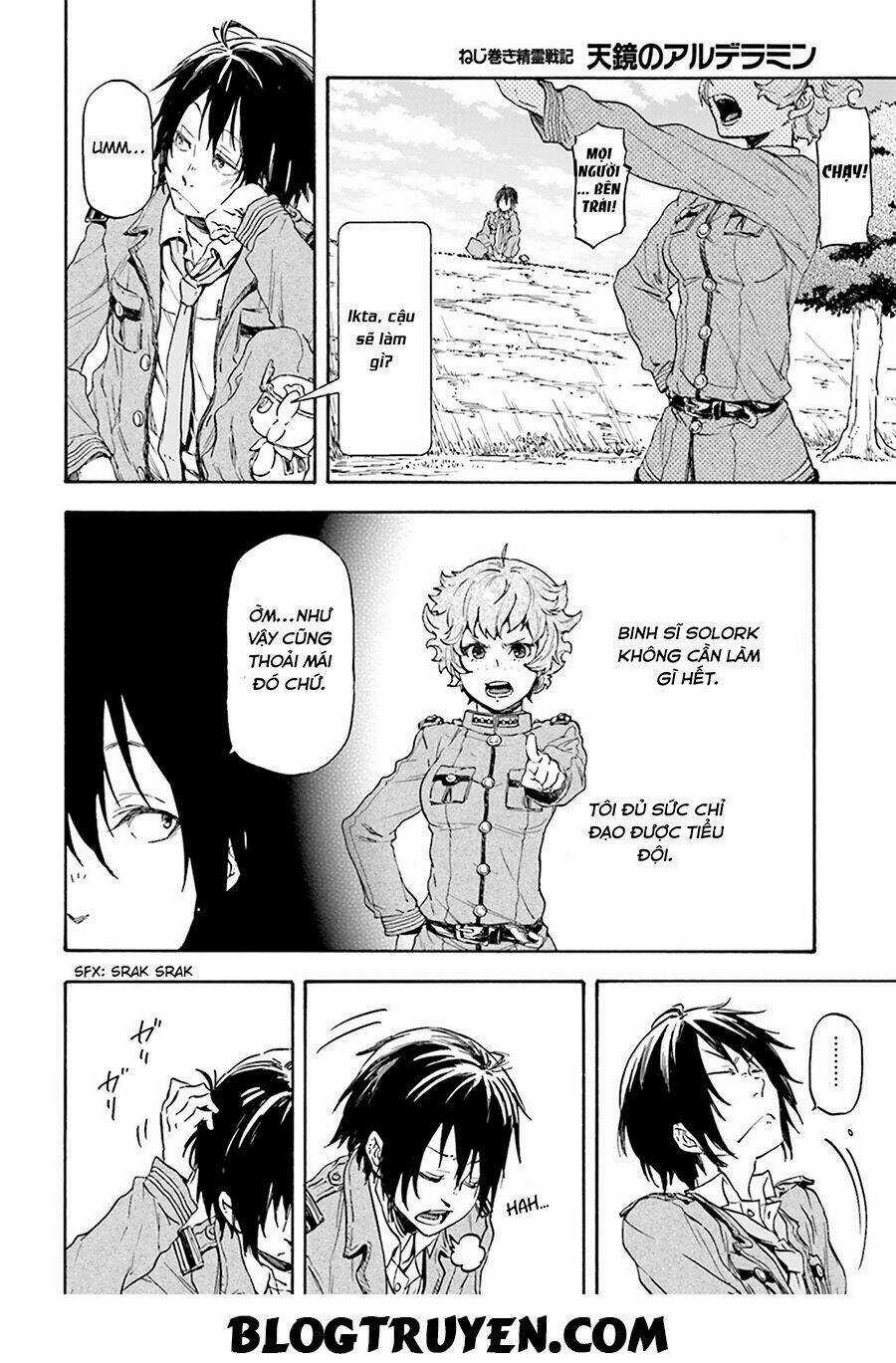 Nejimaki Seirei Senki - Tenkyou No Alderamin Chapter 9 trang 16