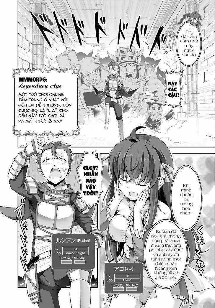 Netgame no Yome wa Onna no Ko ja nai to Omotta? Chapter 1 trang 10